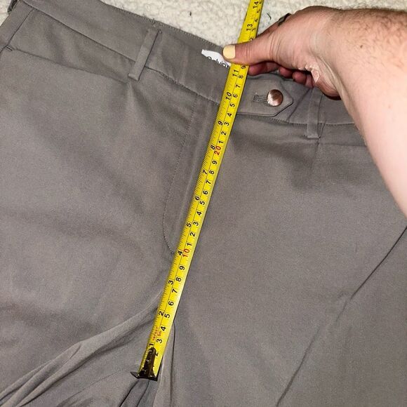 Calvin Klein Size 8 Dress Pants Bootcut Light Gray Color High Rise NWOT - Picture 6 of 10